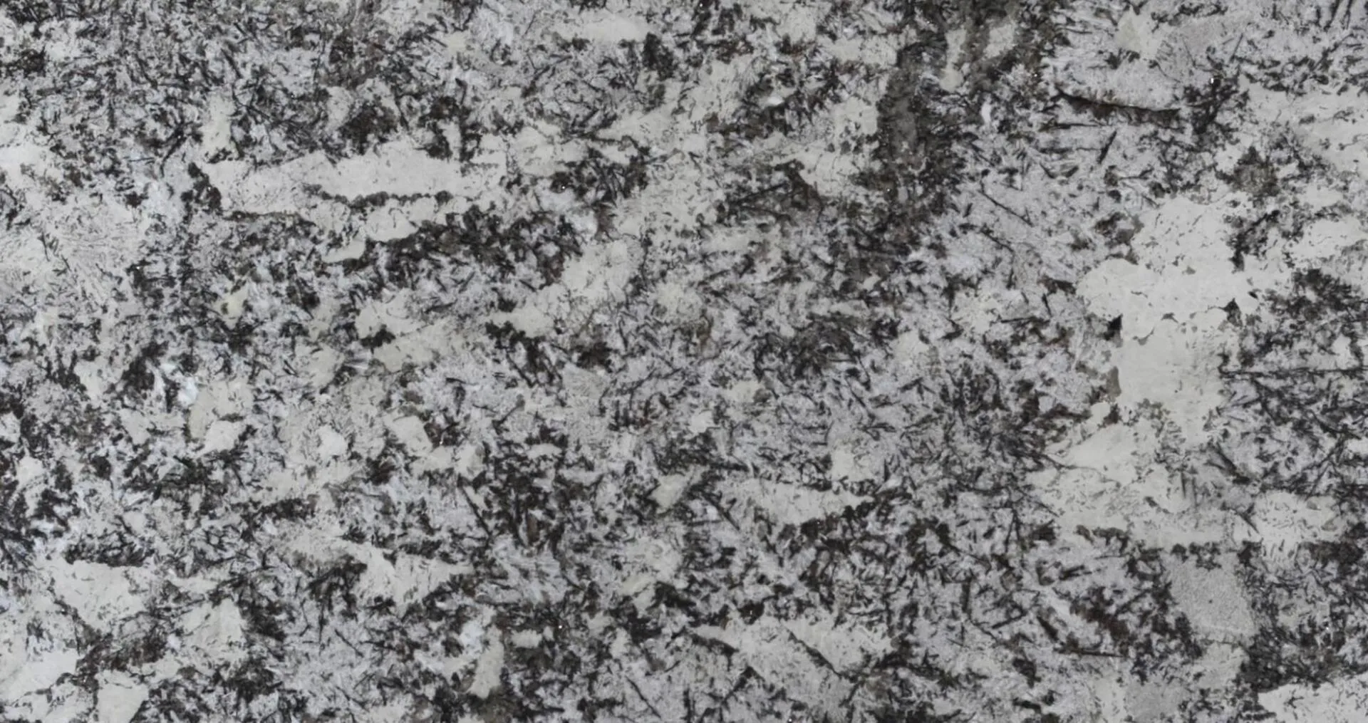 Closeup image of White Isle 1st Choice White Granite countertop slab