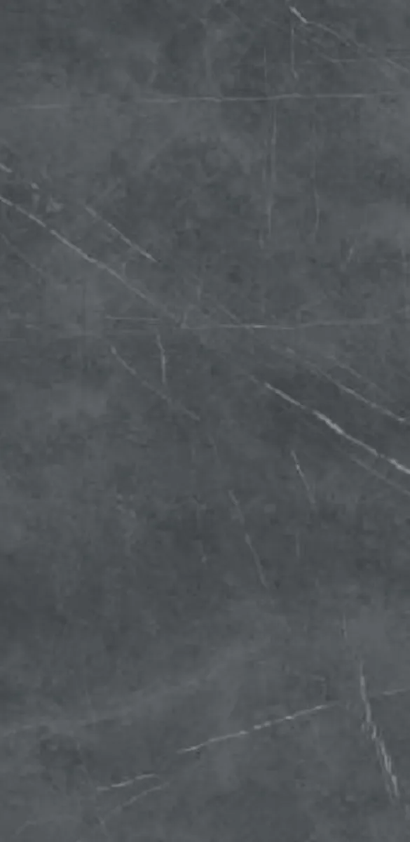 Closeup image of Opal Surfaces Pietra Grigia Grey Porcelain countertop slab