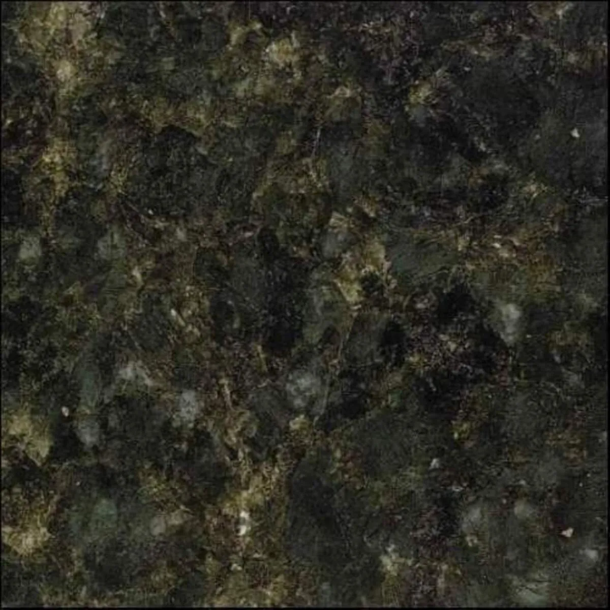 Closeup image of Ubatuba Green Granite countertop slab