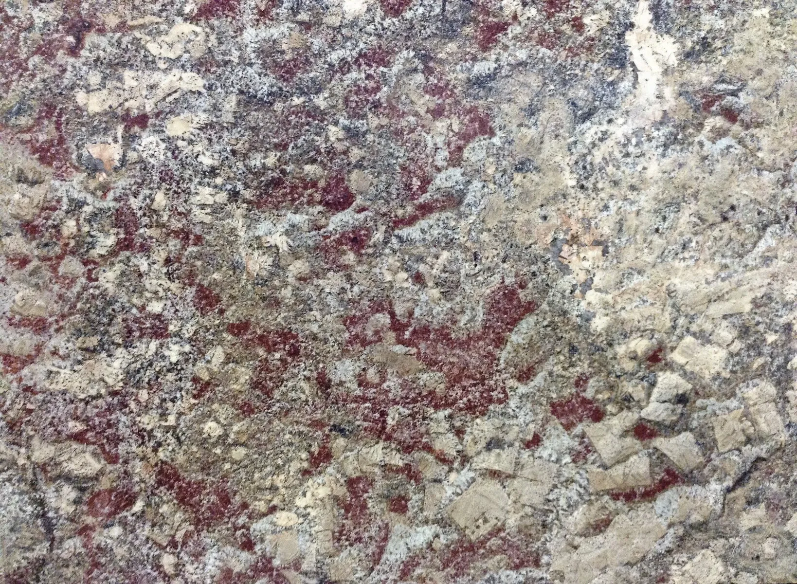 Closeup image of Bellini Beige Granite countertop slab