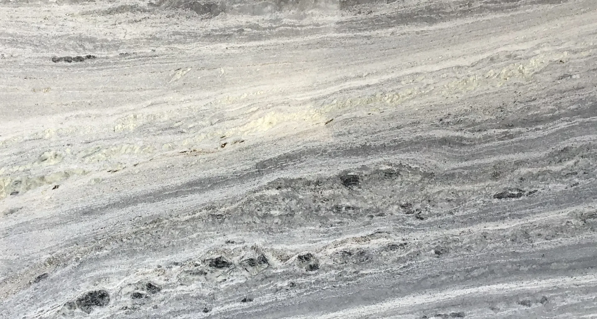 Closeup image of Crystal Lite Grey Marble countertop slab