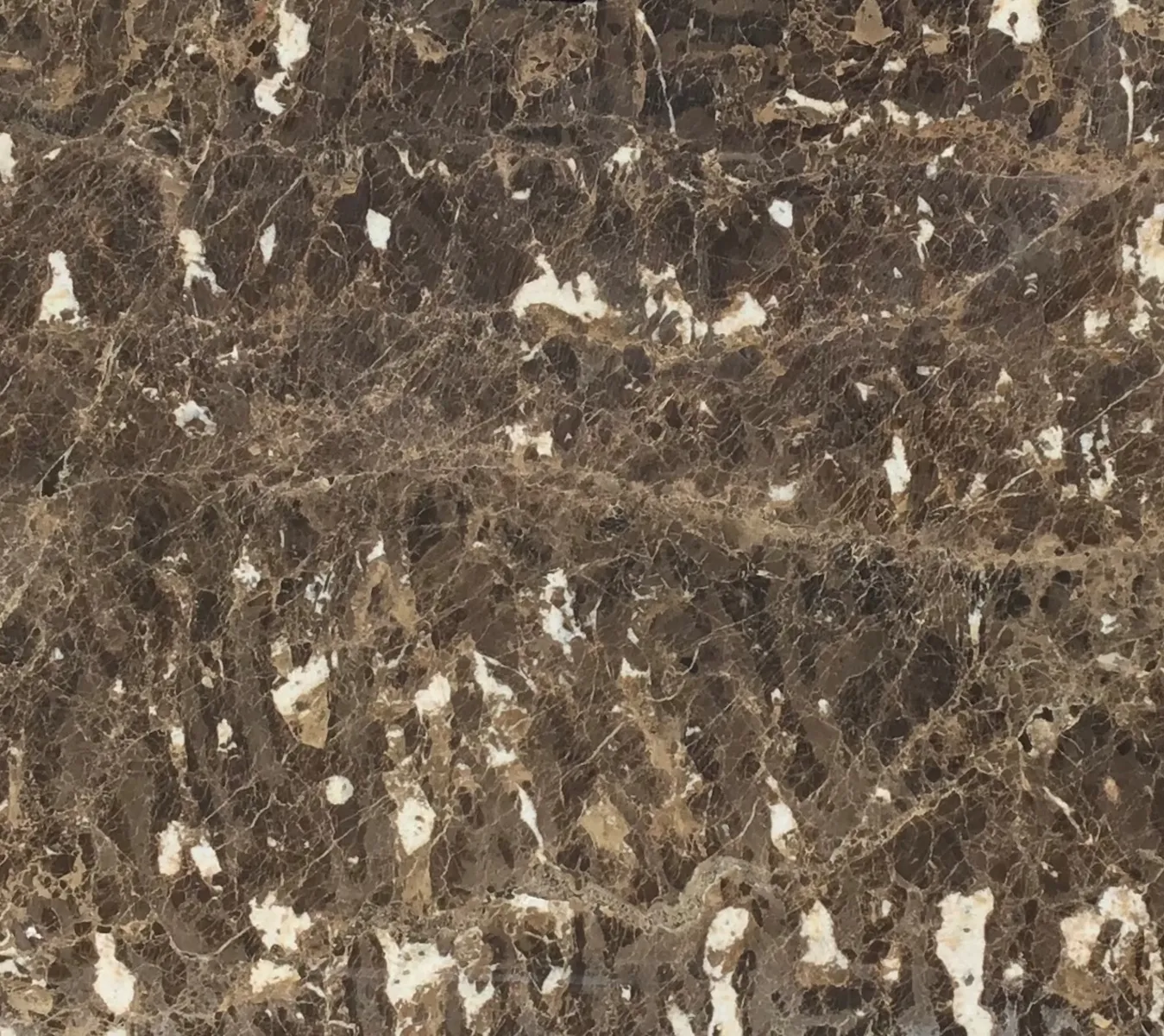 Installed stone countertop banner