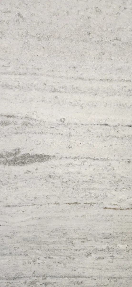 Closeup image of Ice White Grey Marble countertop slab