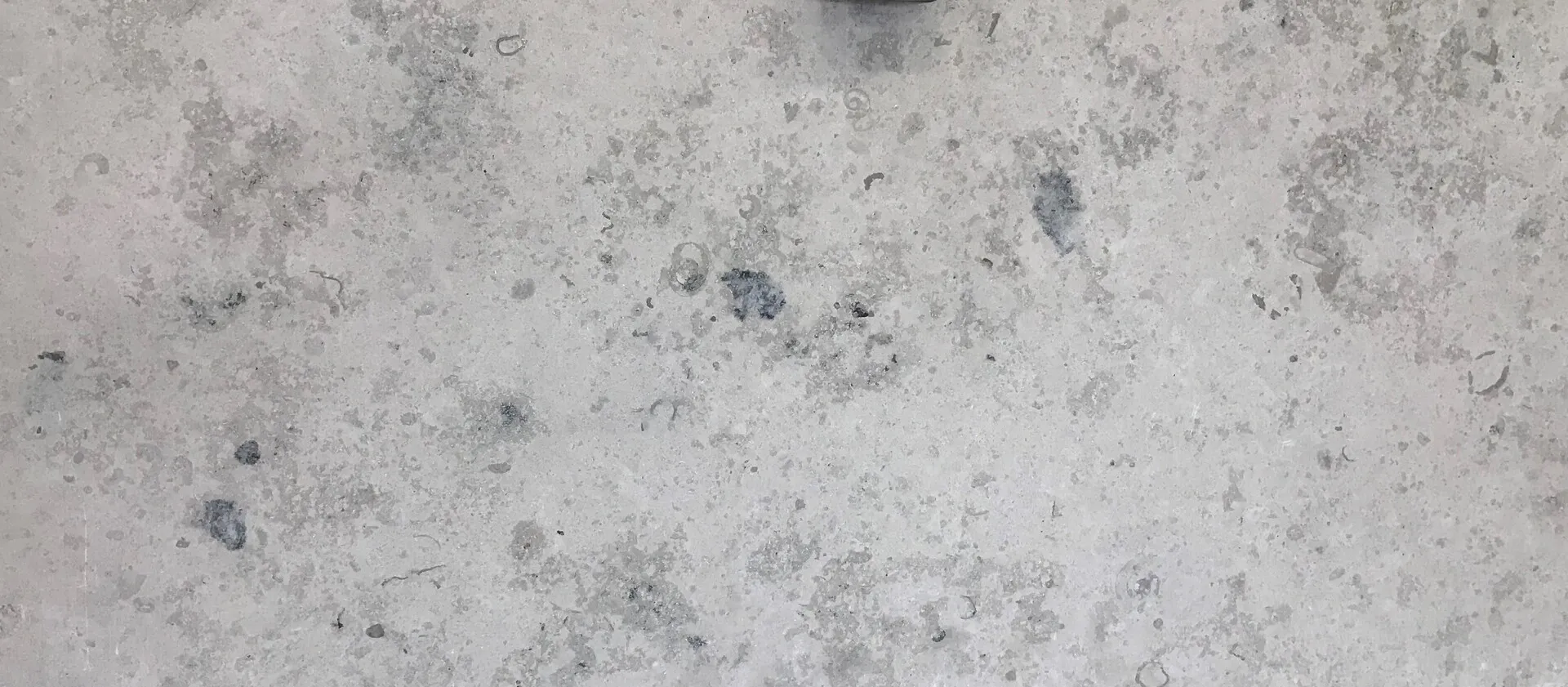 Closeup image of Jura Grey Blue Grey Limestone countertop slab