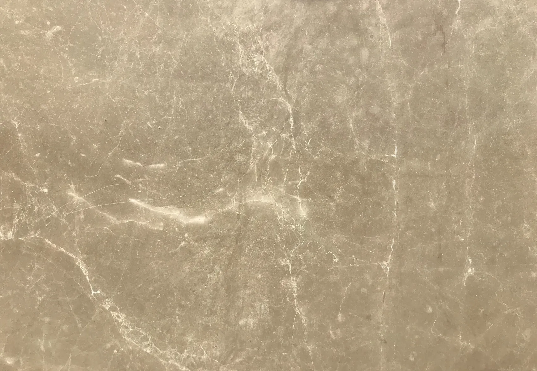 Closeup image of Light Emperador Beige Marble countertop slab