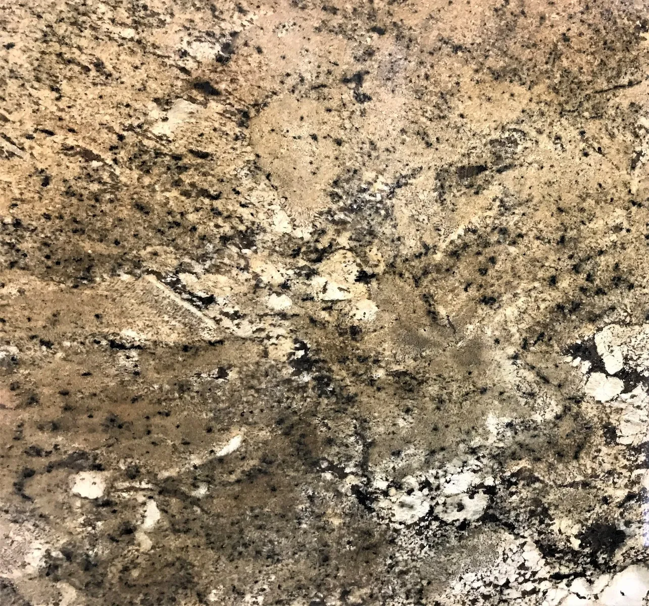 Closeup image of Mombasa Beige Granite countertop slab