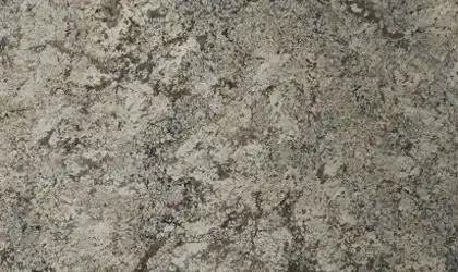 Closeup image of Namib Cream Grey Granite countertop slab