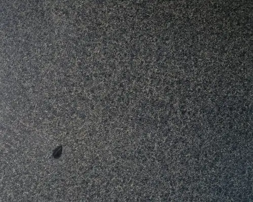 Closeup image of Ubatuba Finish Black Granite countertop slab