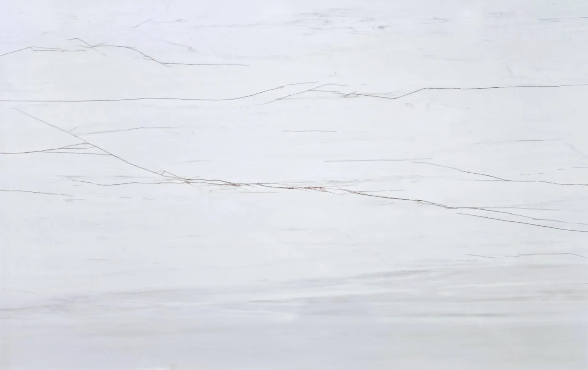 Closeup image of Sahara Blanc Lux White Marble countertop slab