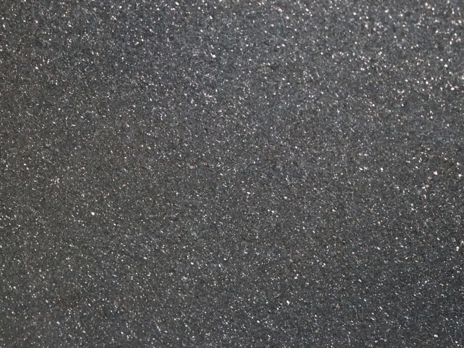 Closeup image of Black Galaxy Grey Granite countertop slab