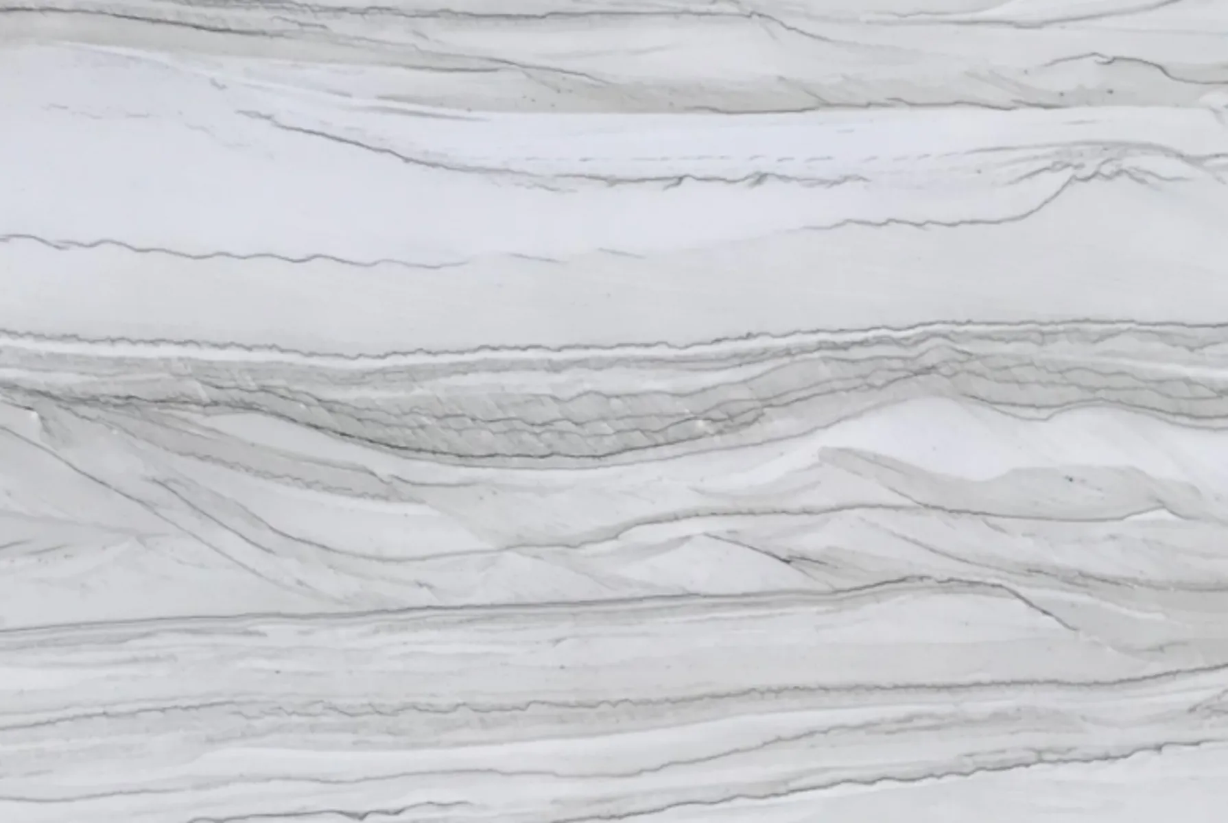 Closeup image of Chantilly White Quartzite countertop slab
