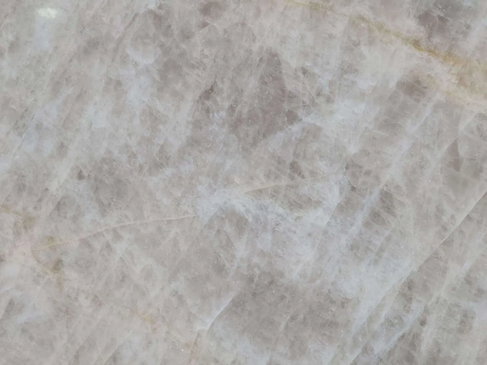 Closeup image of Cristallo Grey Quartzite countertop slab