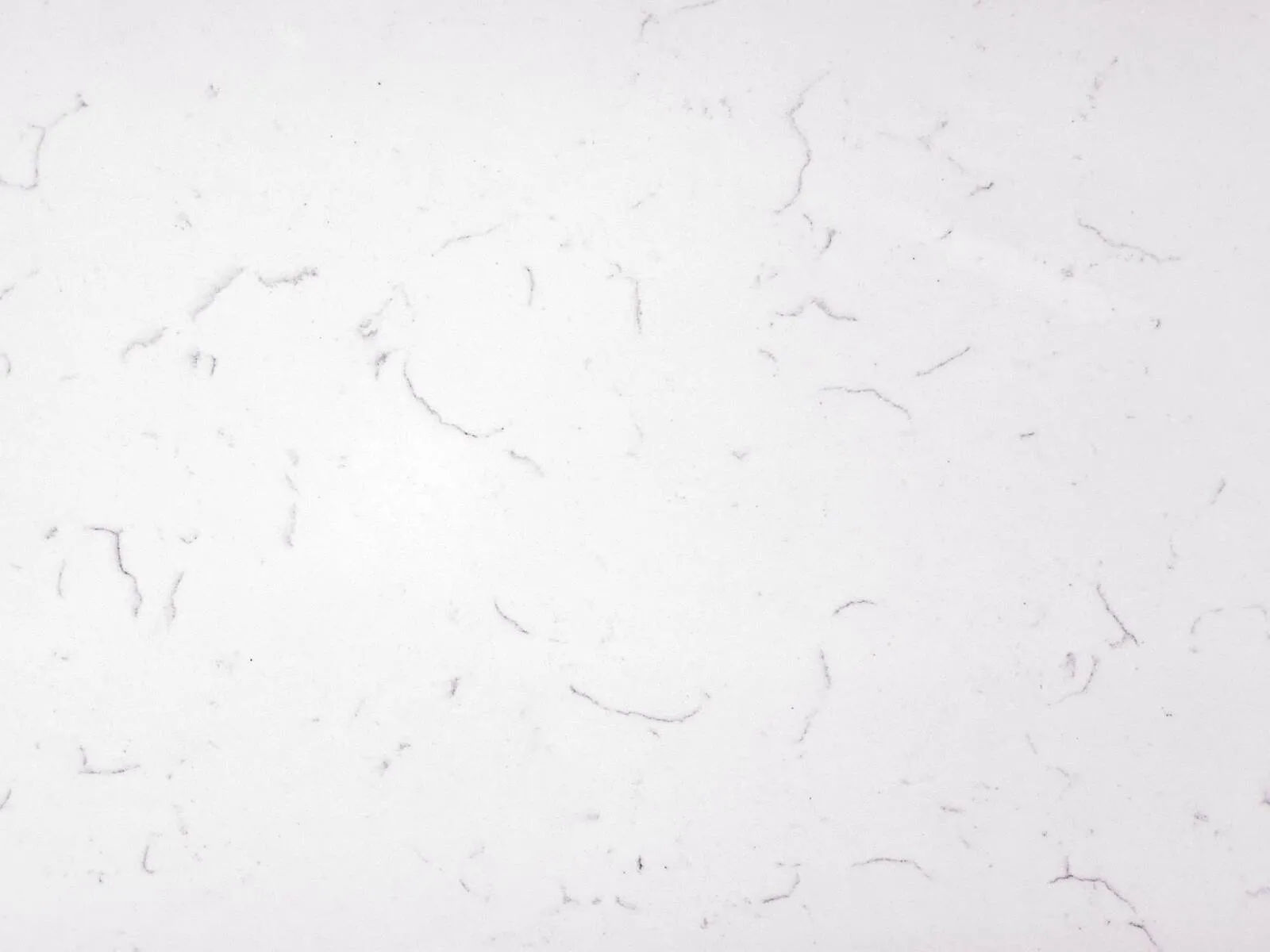 Closeup image of CRS Quartz New Willow White White Quartz countertop slab