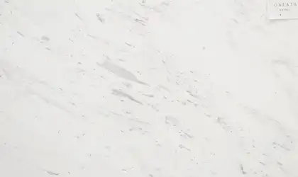 Closeup image of Galata White Marble countertop slab