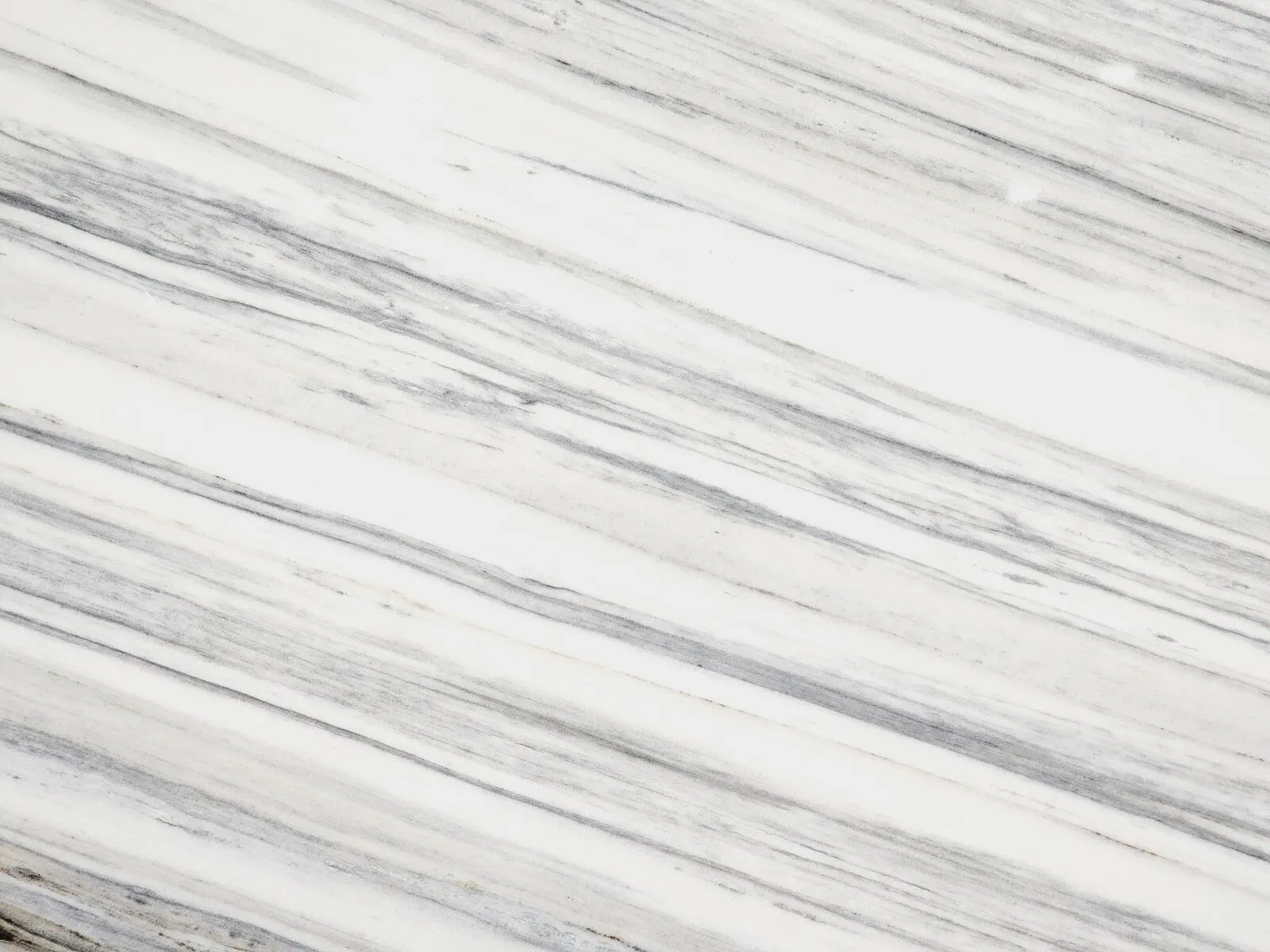 Closeup image of Gloria Venato White Marble countertop slab