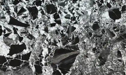 Closeup image of Grand Constantine Black Soapstone countertop slab