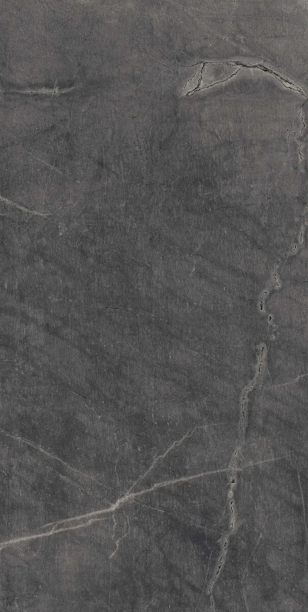 Closeup image of Infinity Atlantis Grey Grey Porcelain countertop slab