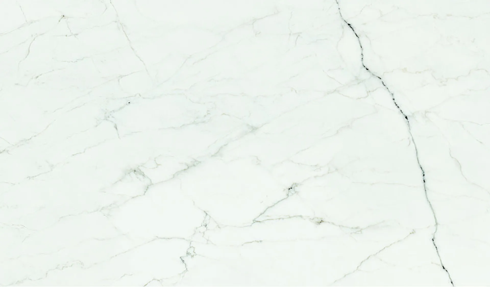 Closeup image of Infinity Calacatta Lincoln White Porcelain countertop slab