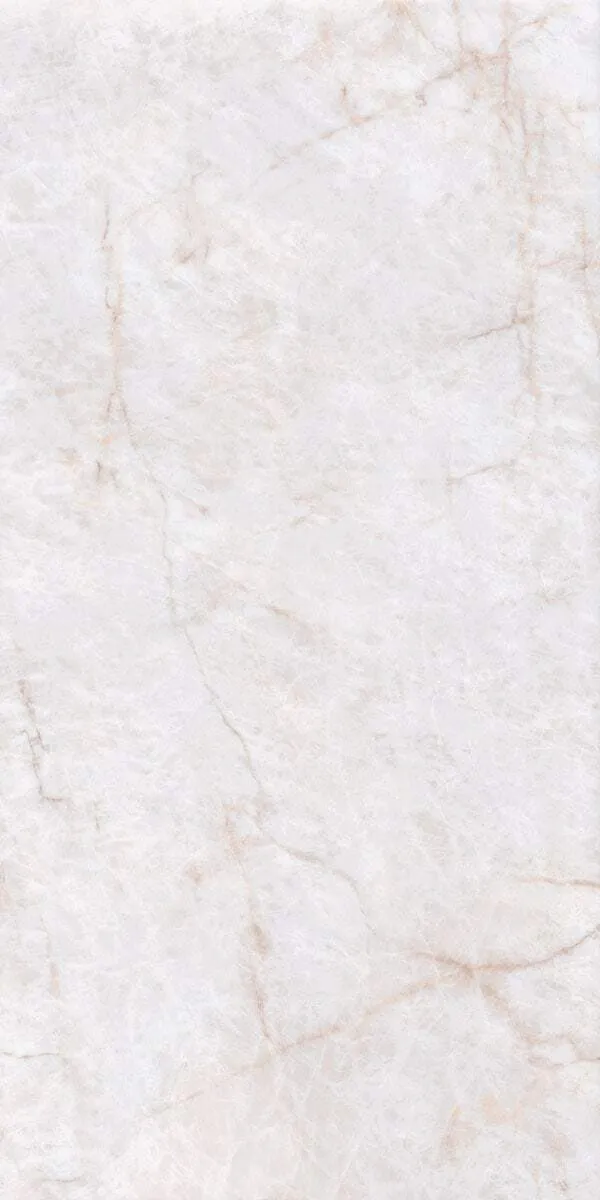 Closeup image of Infinity Crystal Ice White Porcelain countertop slab