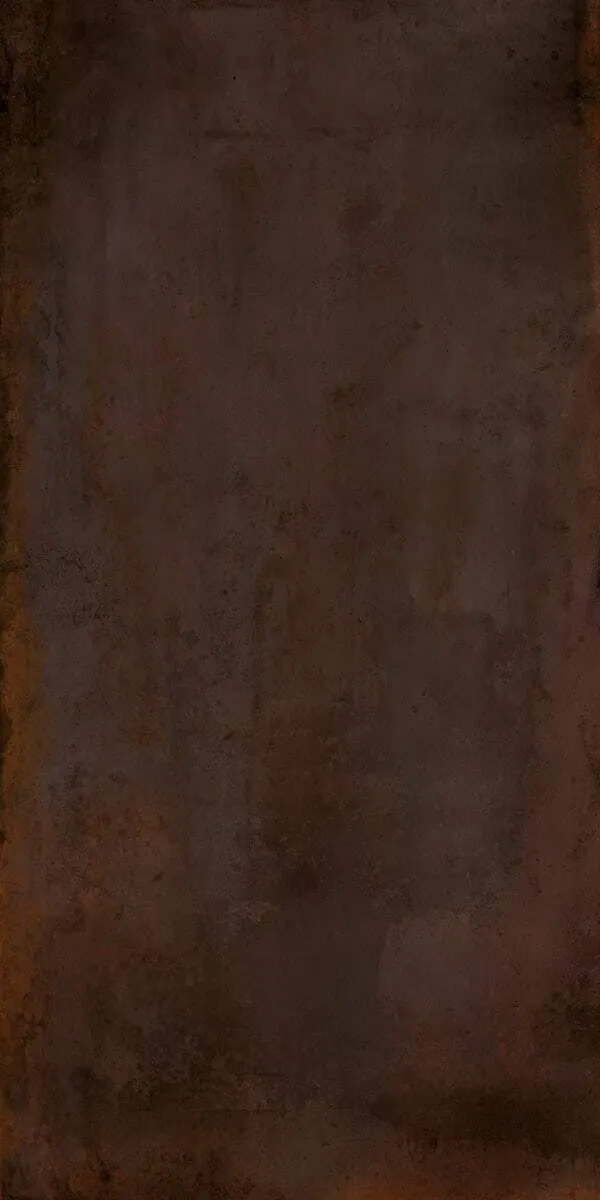 Closeup image of Infinity Metal Corten Brown Porcelain countertop slab
