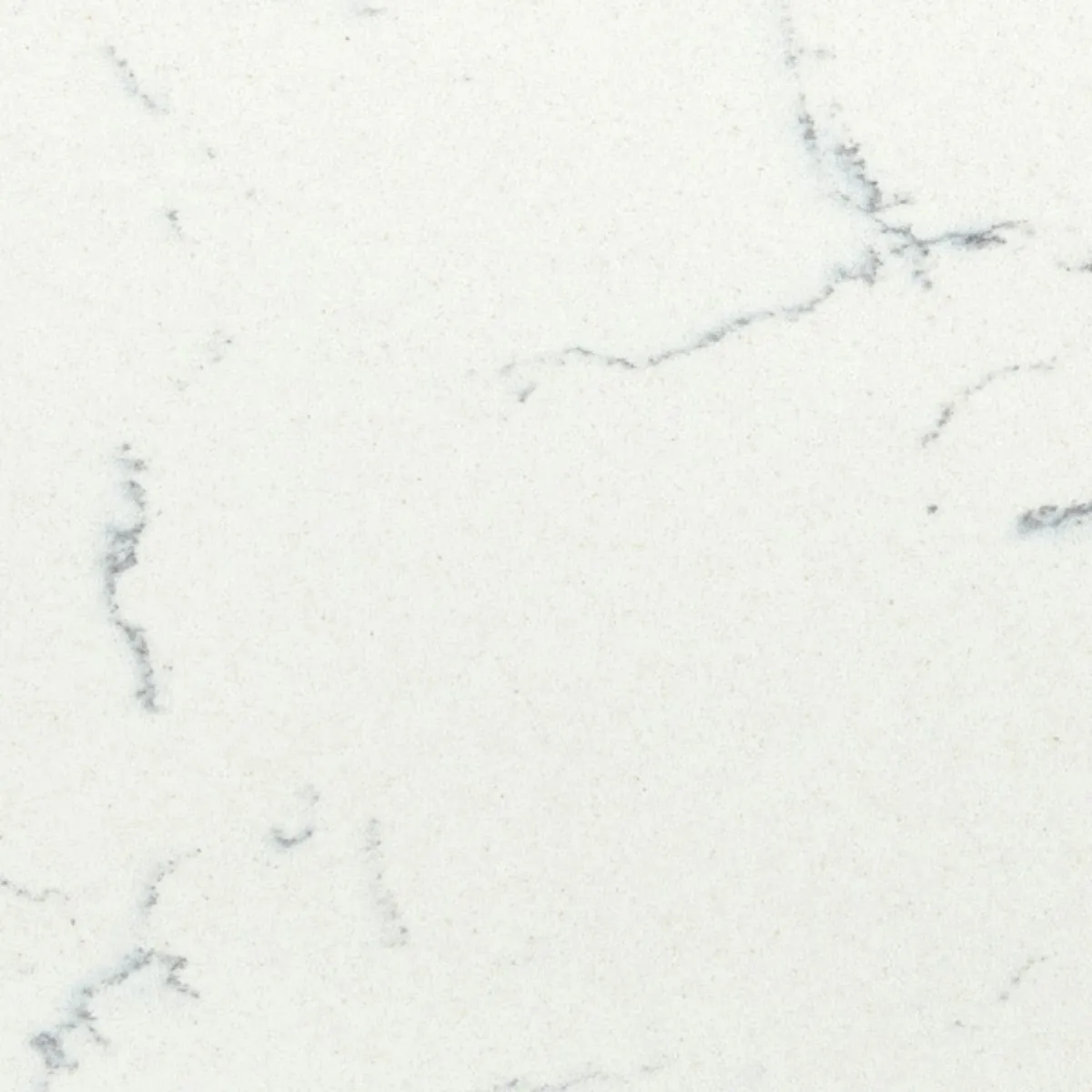 Closeup image of Viatera Willow White White Quartz countertop slab
