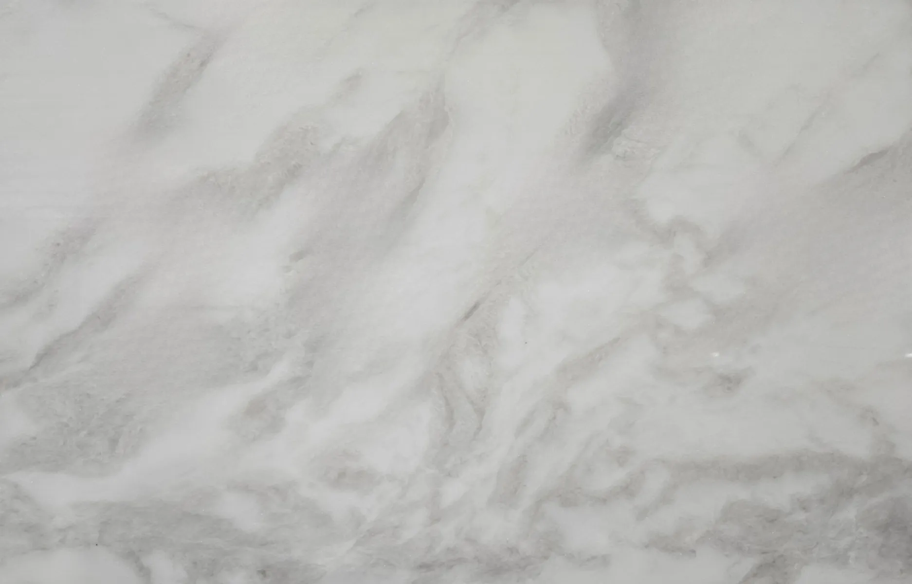Closeup image of Namibia Bianco Grey Marble countertop slab