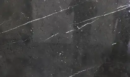 Closeup image of Preto Negresco Black Quartzite countertop slab Stone Countertop