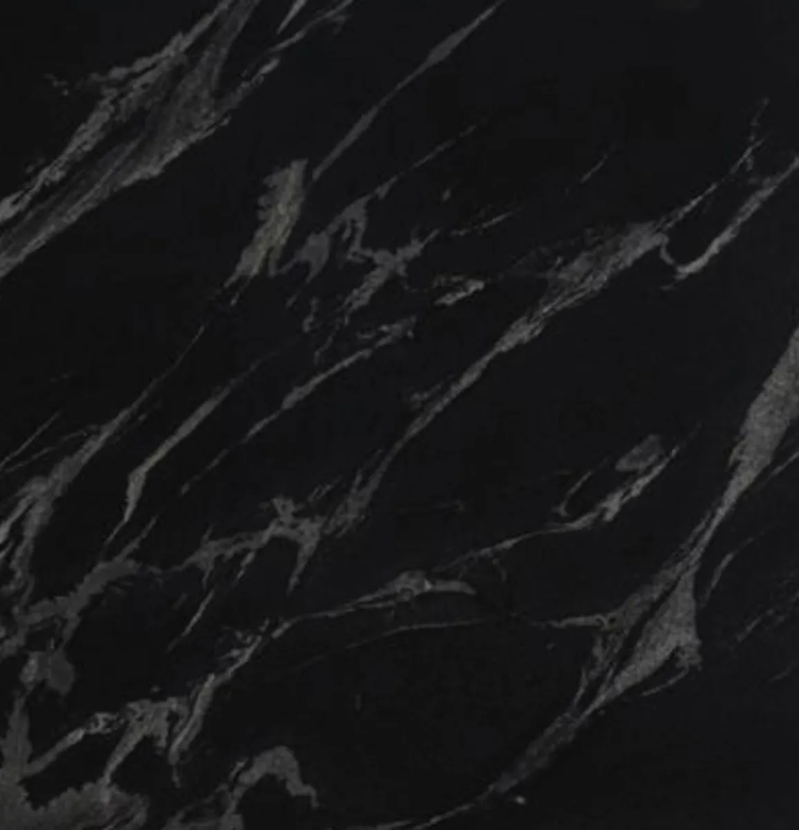 Closeup image of Python Black Black Granite countertop slab