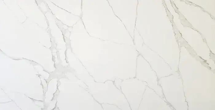 Image of CRS Quartz Calacatta Prime White Quartz countertop slab