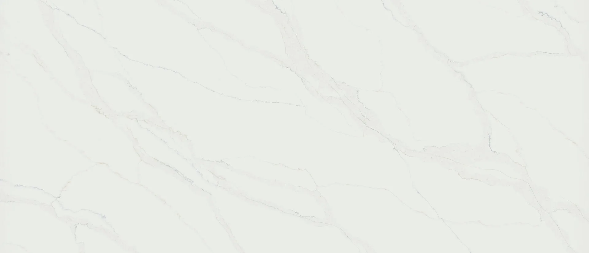 Image of Q Quartz Calacatta Safyra White Quartz countertop slab