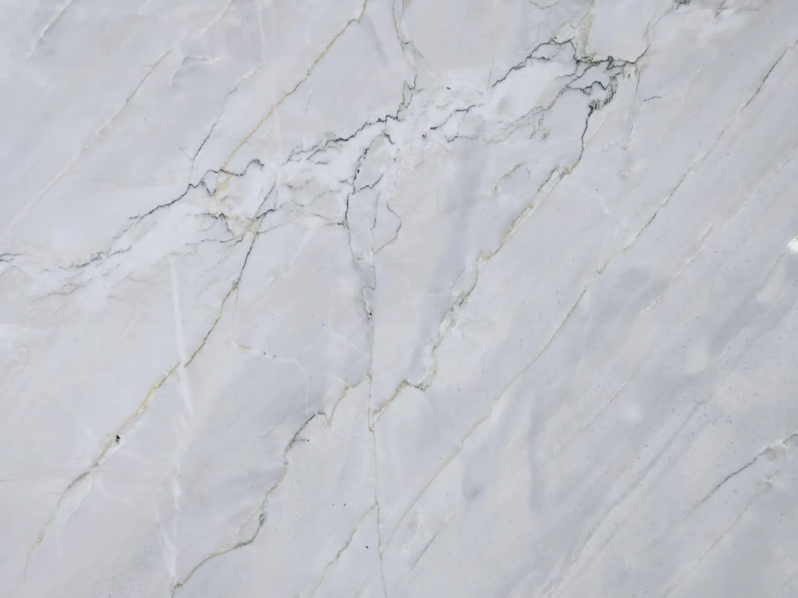 Closeup image of Dumont Grey Quartzite countertop slab