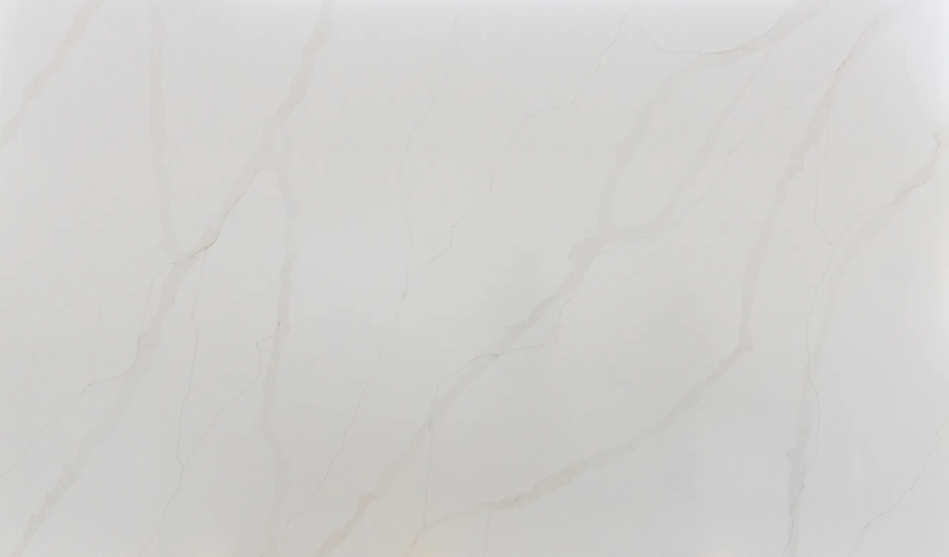 Closeup image of PentalQuartz Salora Gold White Quartz countertop slab
