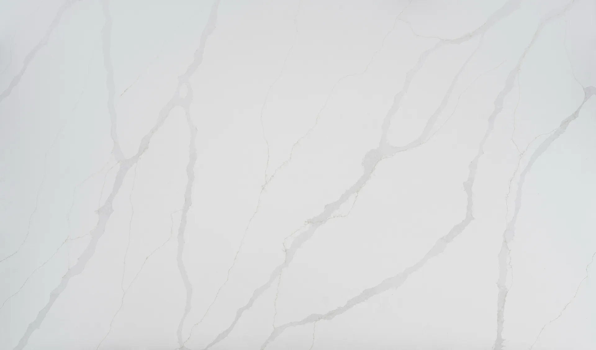 Closeup image of PentalQuartz Salora Grey White Quartz countertop slab