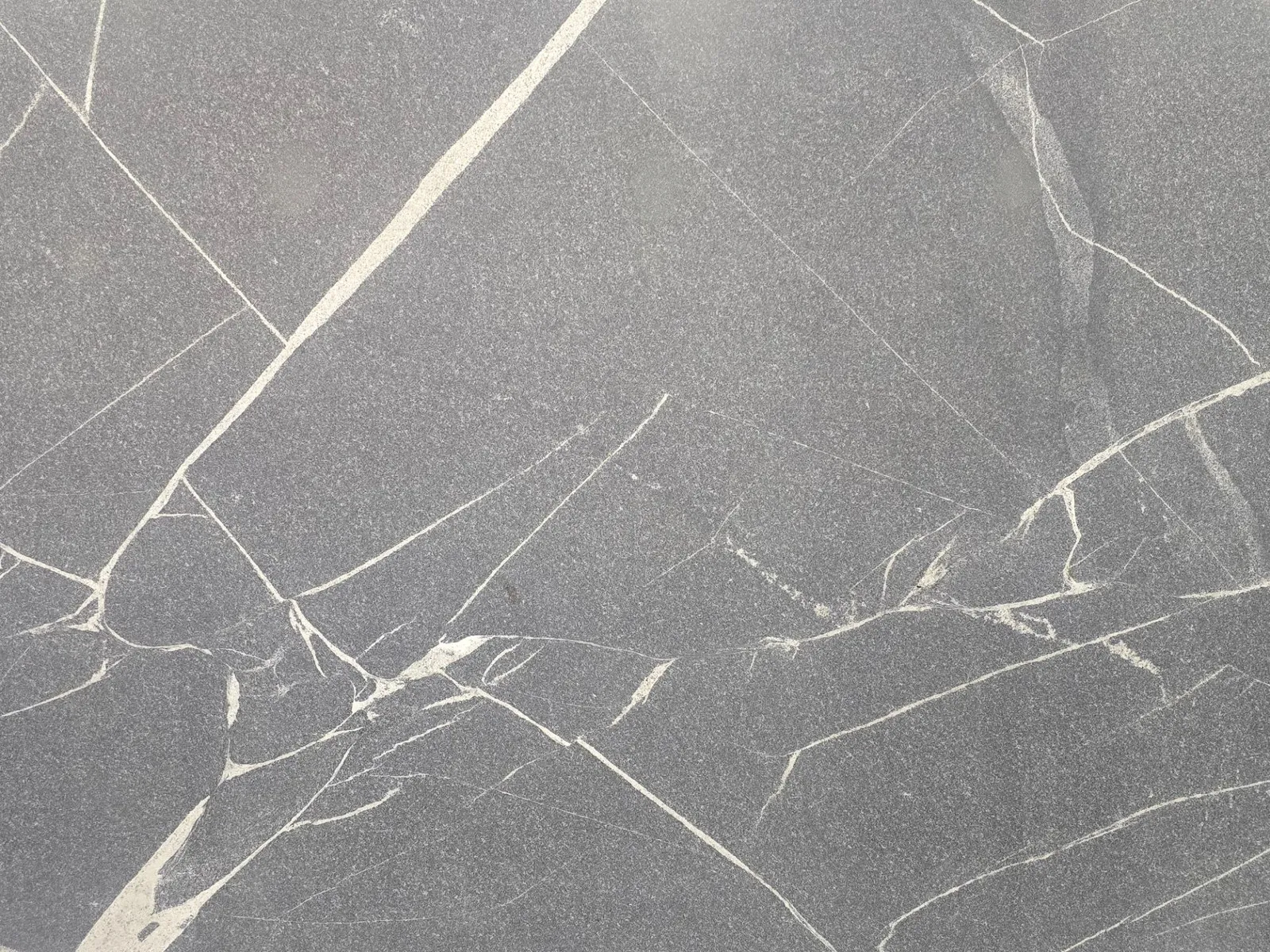 Closeup image of Silver Grey ( ()) Grey Granite countertop slab