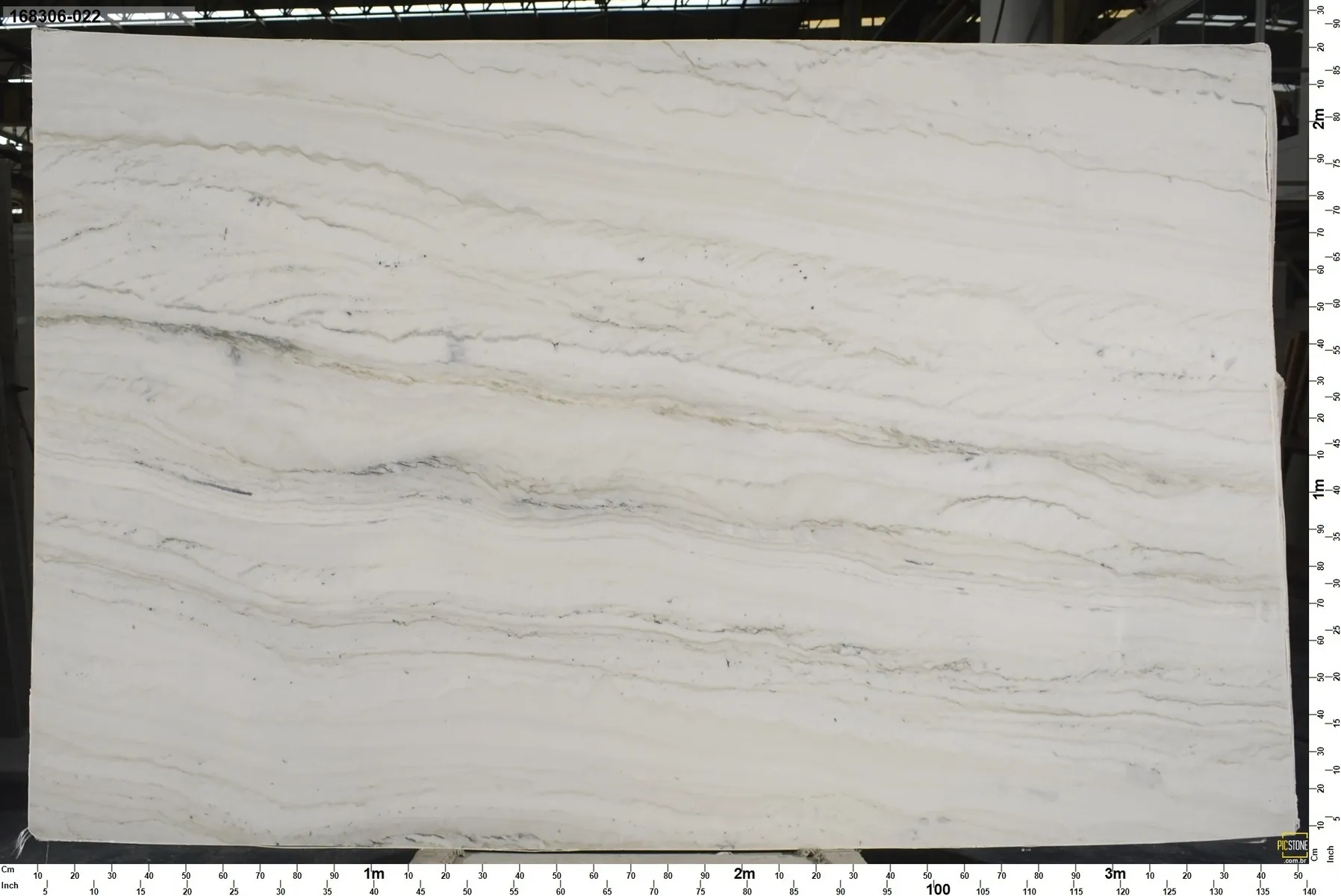 Closeup image of Caldia Quartzite Cream Quartzite countertop slab