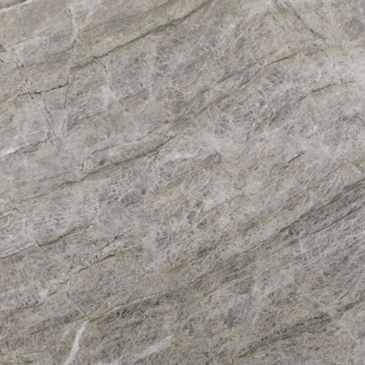 Closeup image of Allure Grey Quartzite countertop slab