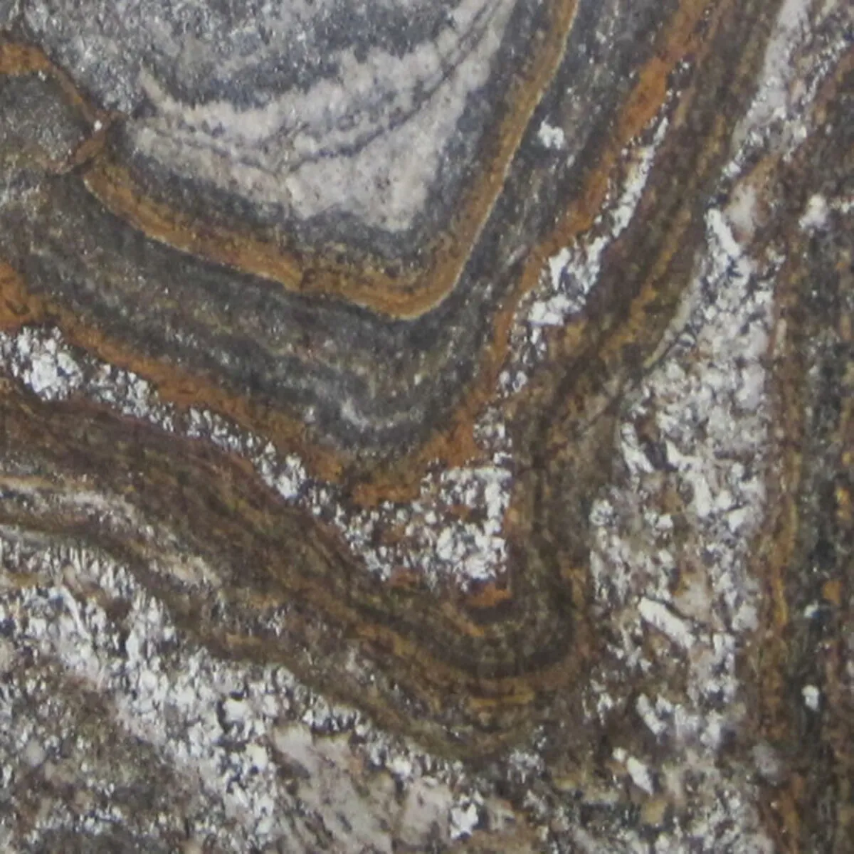 Closeup image of Amarula Brown Granite countertop slab