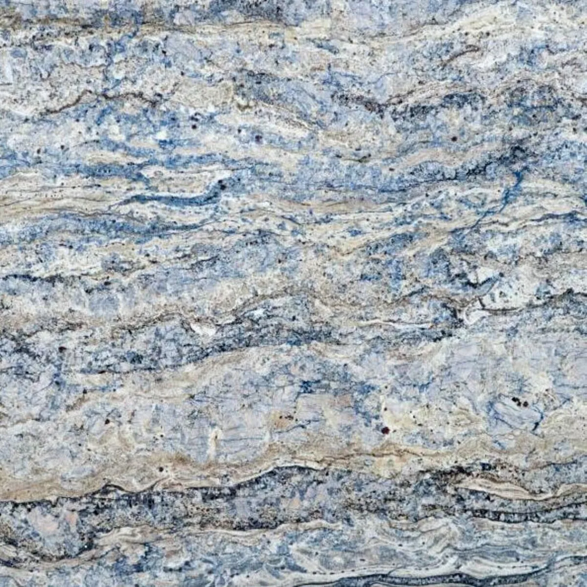 Installed stone countertop banner