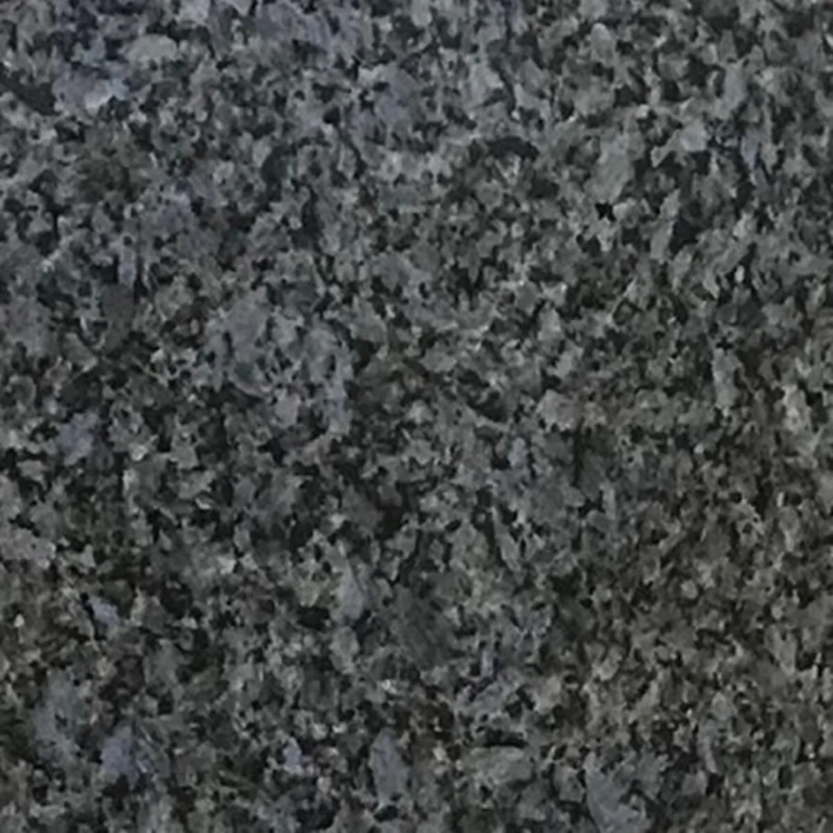 Closeup image of Blue Pearl Royale Grey Granite countertop slab