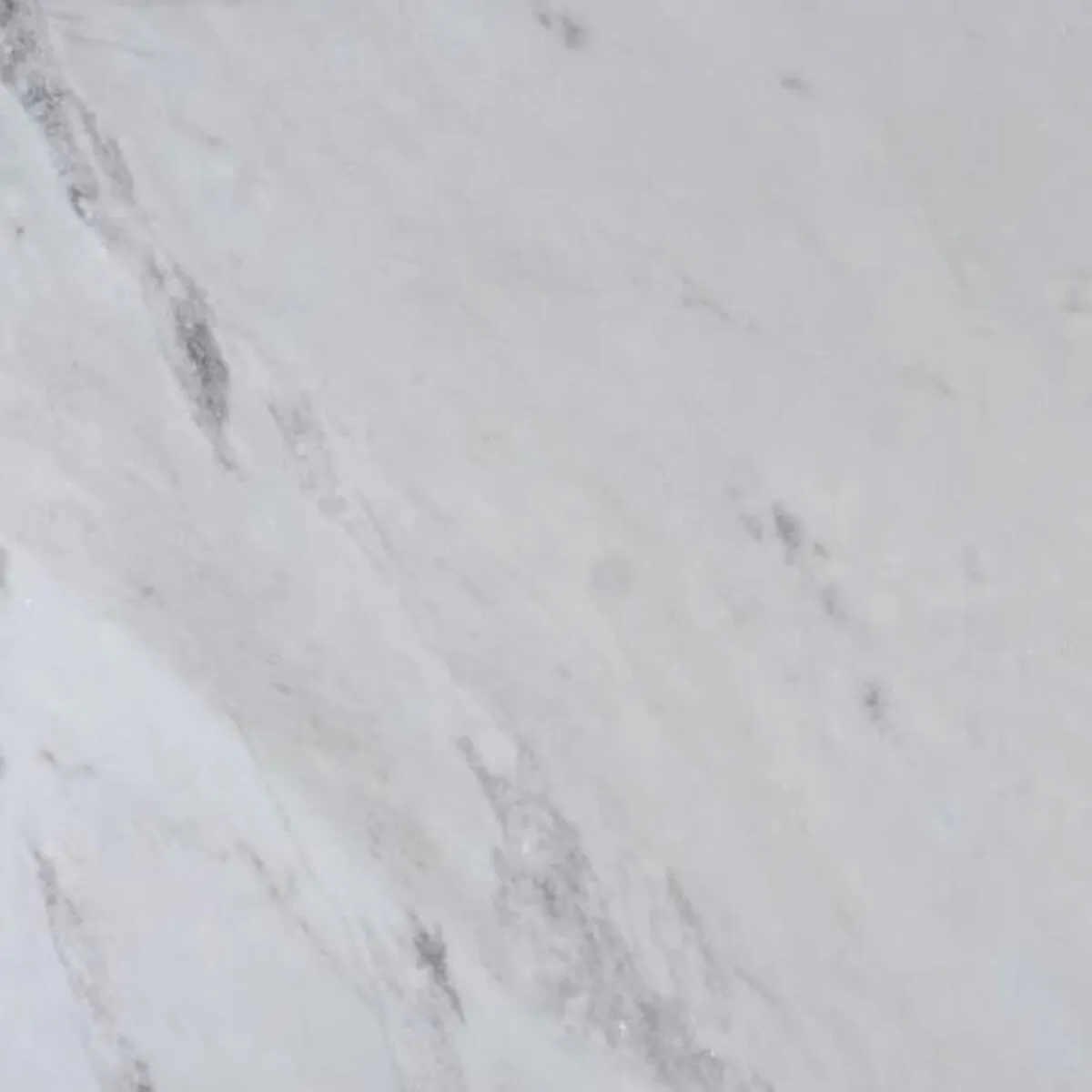 Closeup image of Calacatta Blanc Grey Marble countertop slab