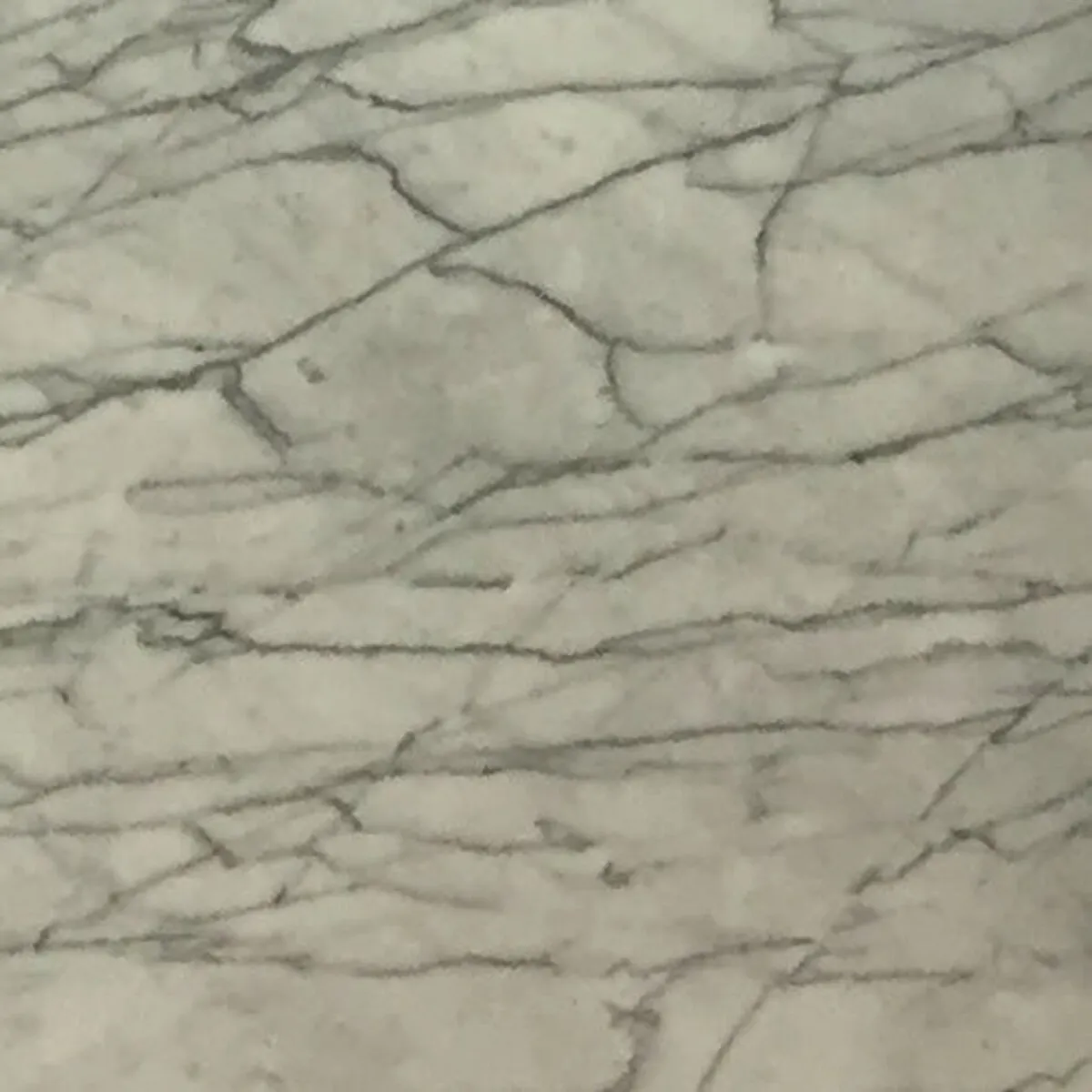 Closeup image of Calacatta Carrara Grey Marble countertop slab