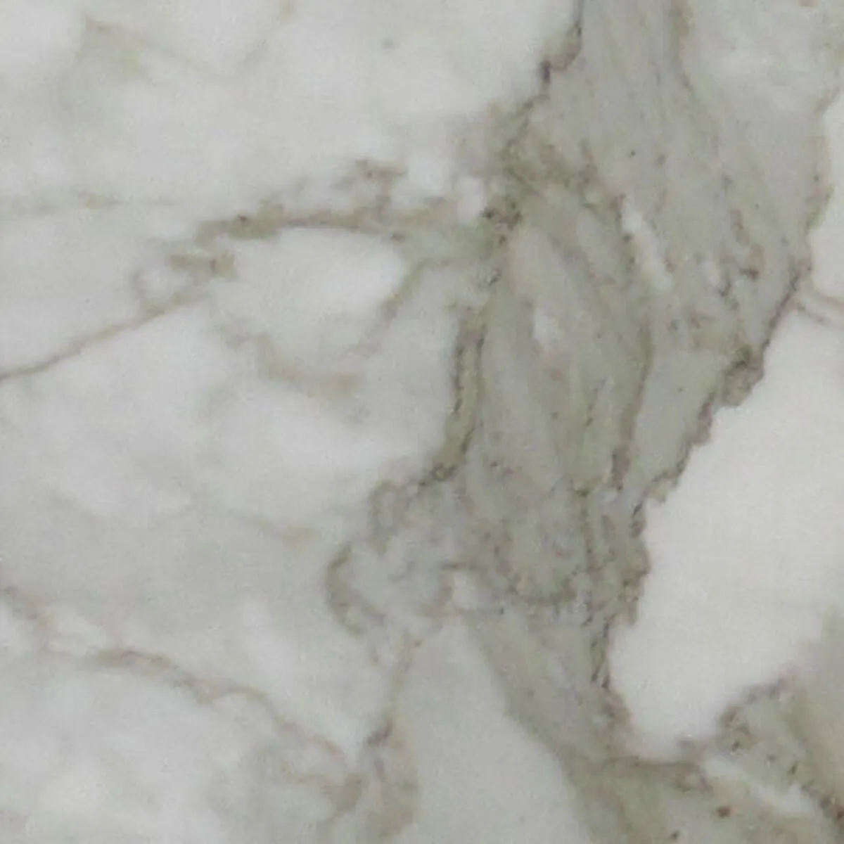 Closeup image of Calacatta Cremo Grey Marble countertop slab