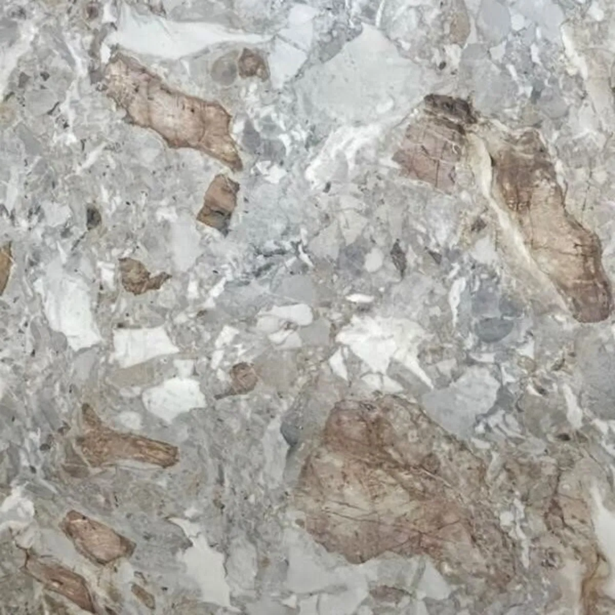 Closeup image of Ceppo Di Vagli Grey Marble countertop slab