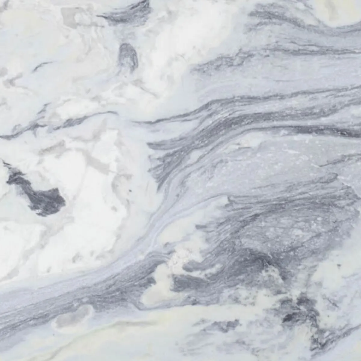 Closeup image of Cielo White Quartzite countertop slab