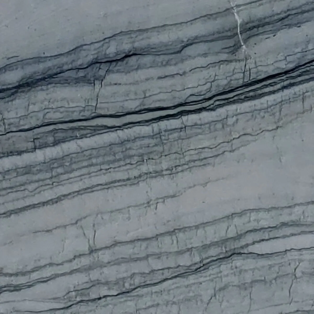 Closeup image of Florida Grey Quartzite countertop slab