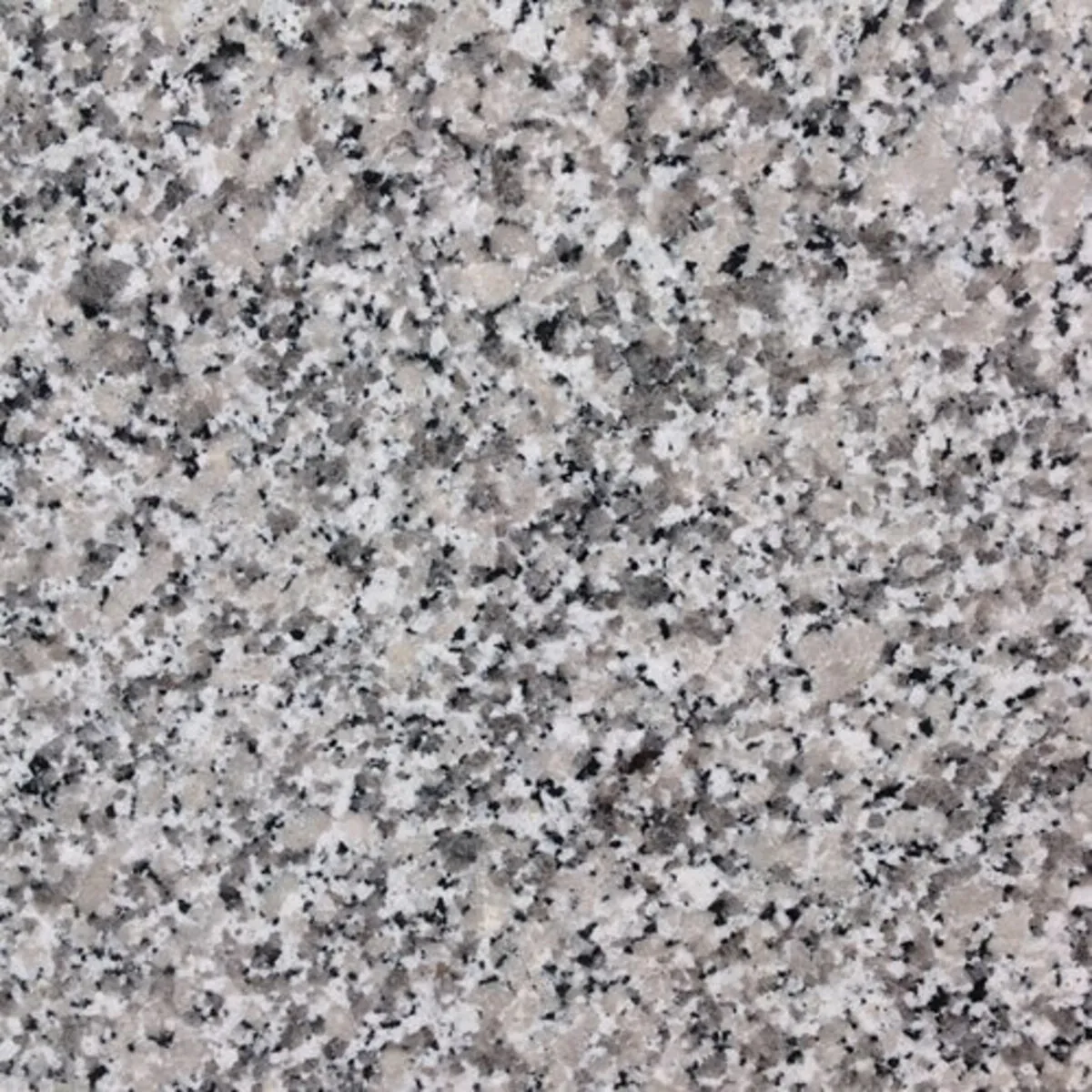 Closeup image of Luna Pearl Grey Granite countertop slab