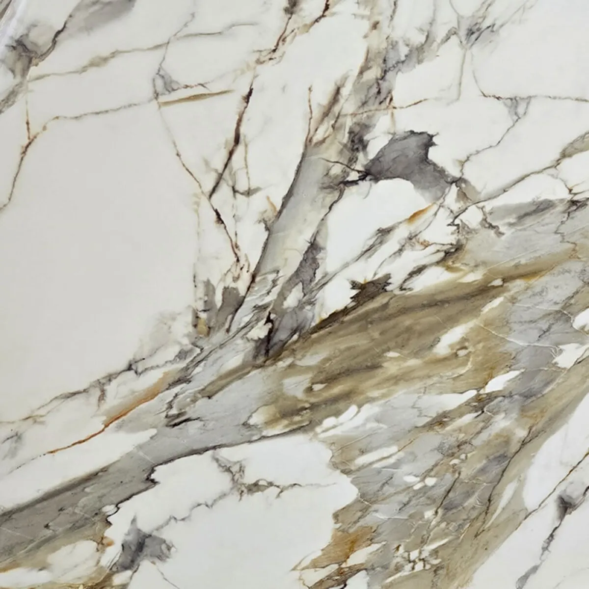 Closeup image of Aggranite Quartz Macchia Vecchia Cream Quartz countertop slab