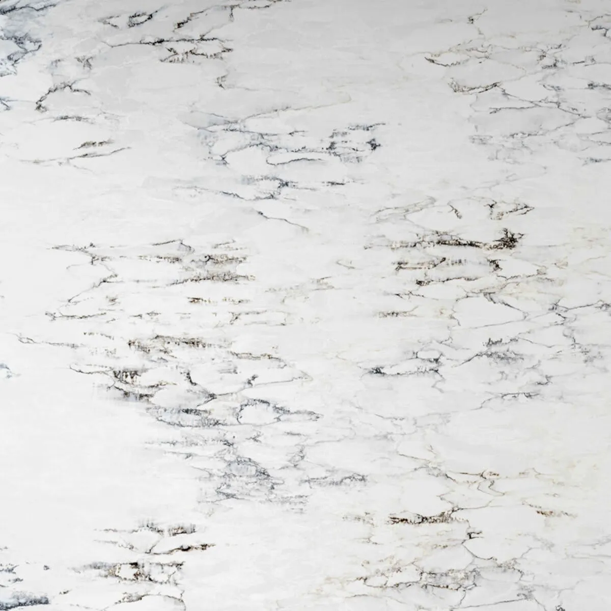 Closeup image of Aggranite Quartz Michelangelo White Quartz countertop slab