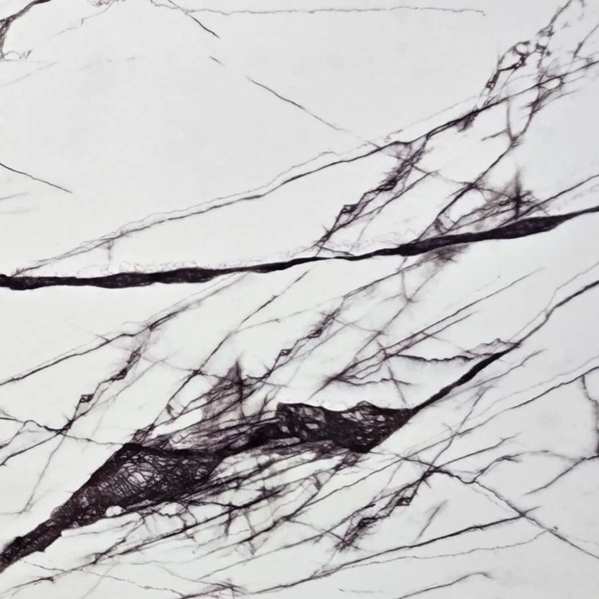 Closeup image of Aggranite Quartz New York White Quartz countertop slab