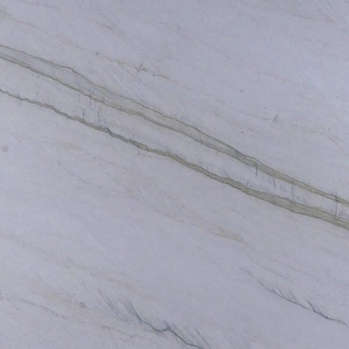 Closeup image of Oregon Falls Grey Quartzite countertop slab